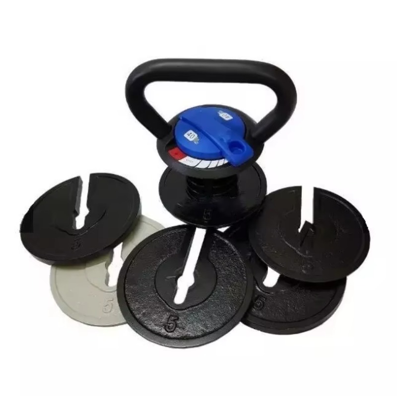 Dumbbell Set - DUTRIEUX مجموعة دمبل كروم مستديرة قابلة