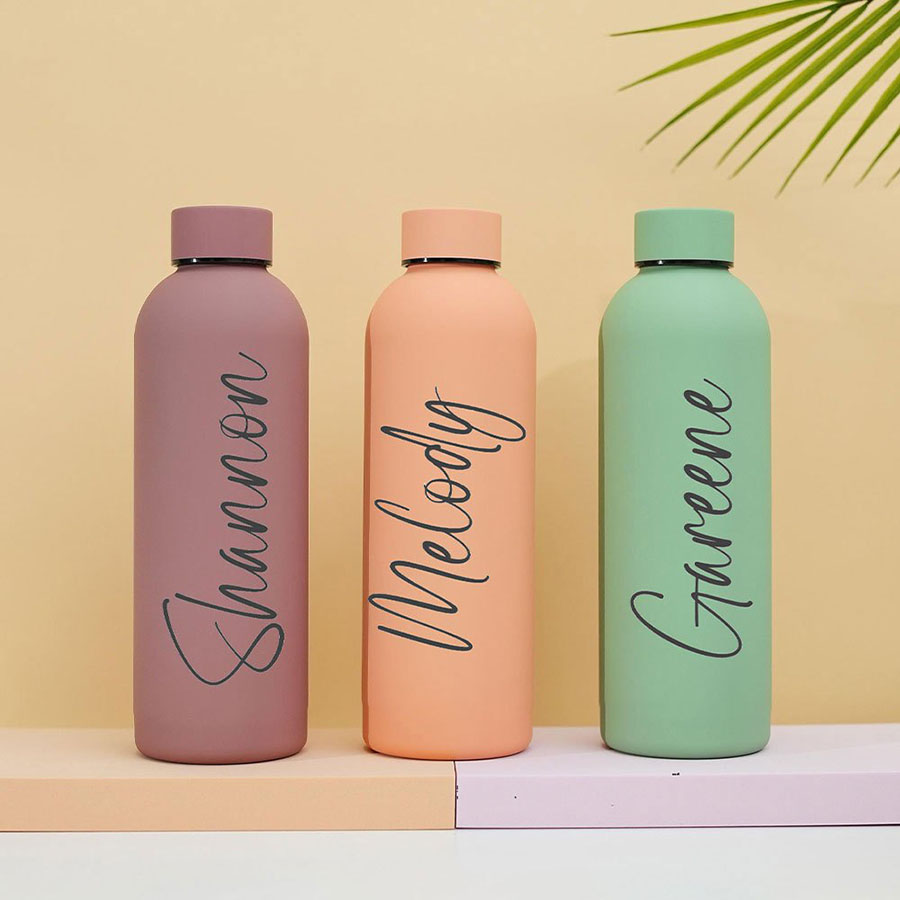 Sports Water Bottle Insulated - زجاجة مياه من الفولاذ المقاوم للصدأ