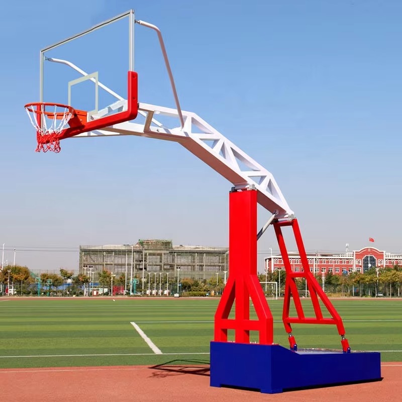 Basketball Hoop - اللوحة الخلفية الزجاجية في الهواء الطلق