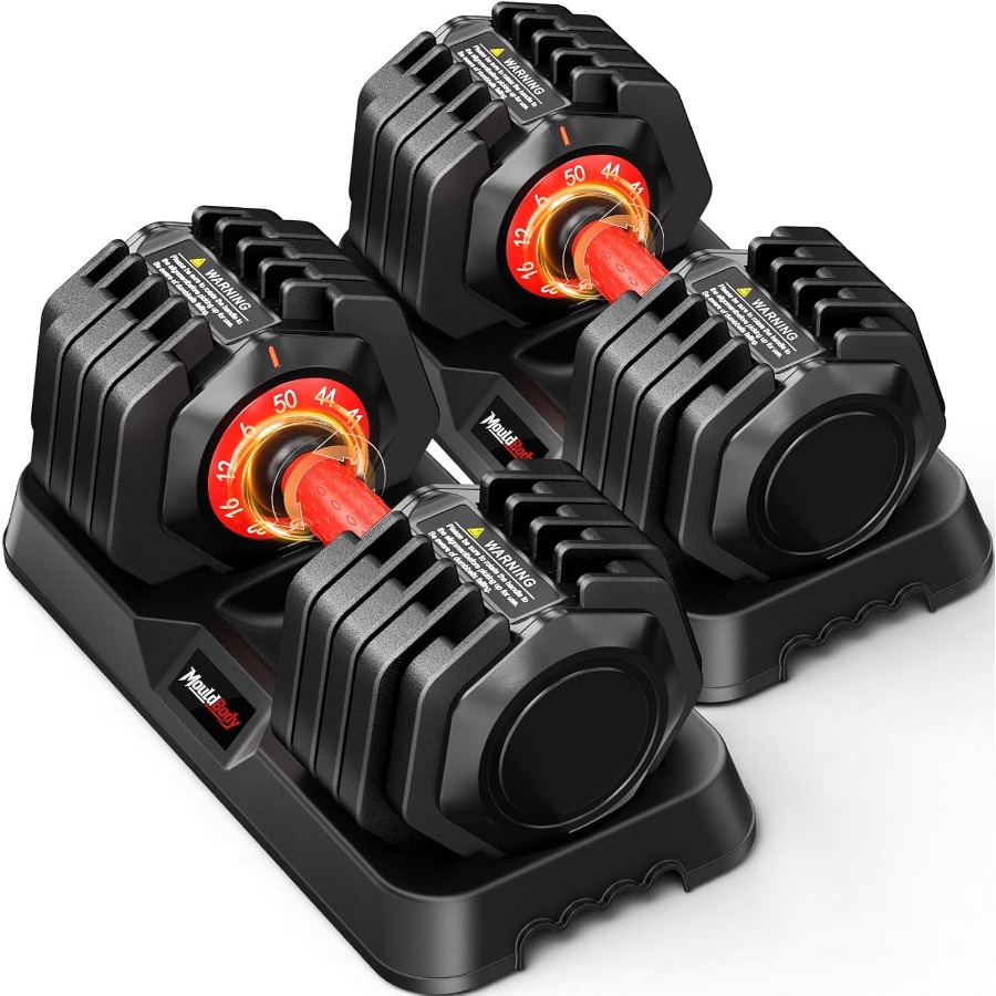 Dumbbell Set - مجموعة أثقال قابلة للتعديل، وزن 25