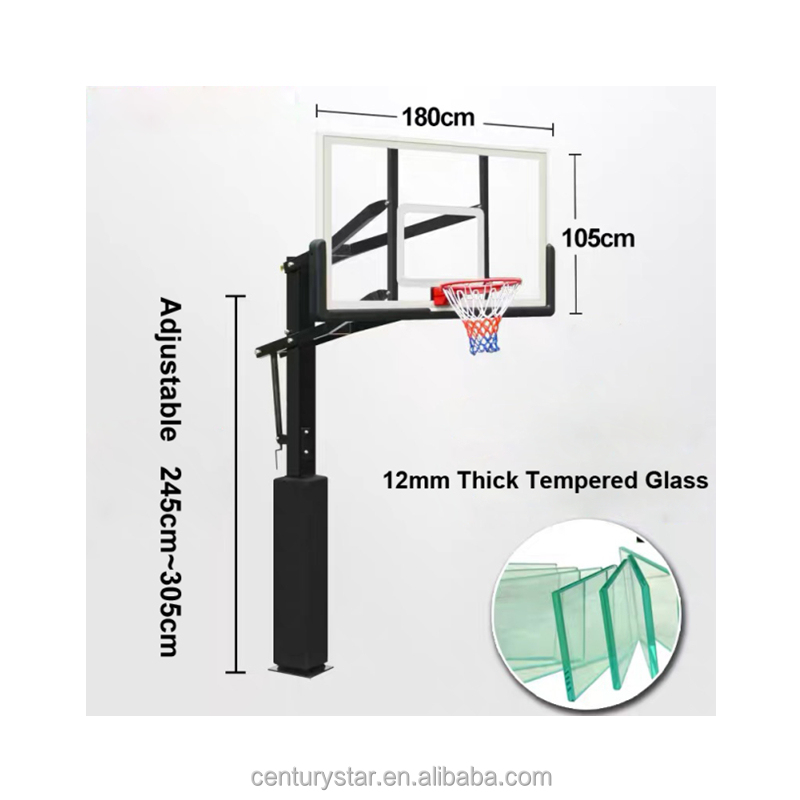 حامل كرة سلة أرضي عالي الجودة  - مراجعة Basketball Hoop وسعره