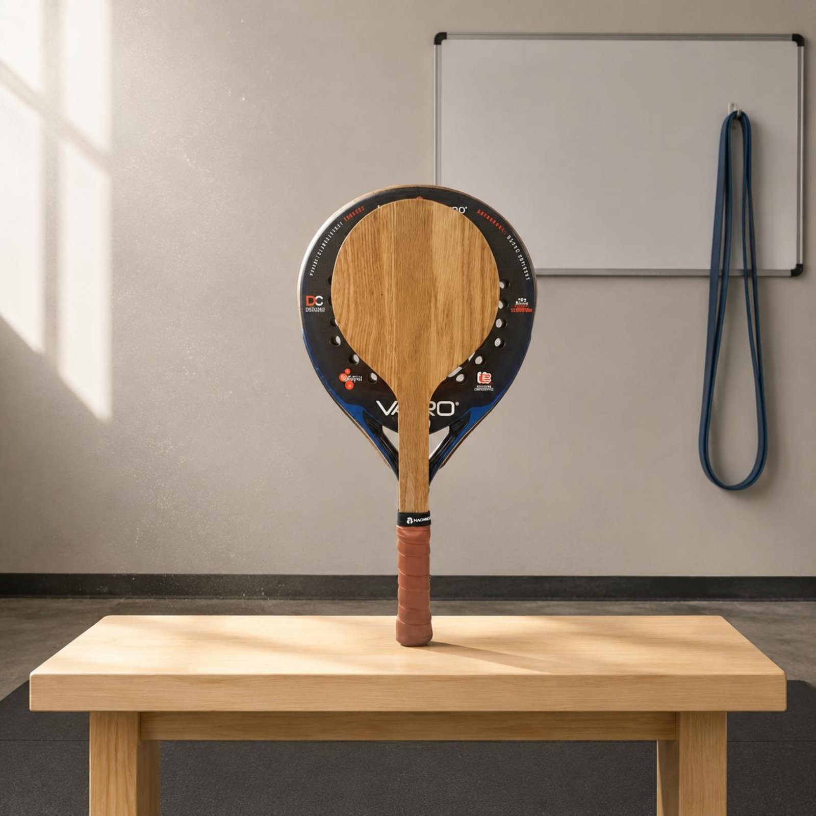 مضرب تنس شاطئي خشبي، مضرب تدري - مراجعة Tennis Racket وسعره