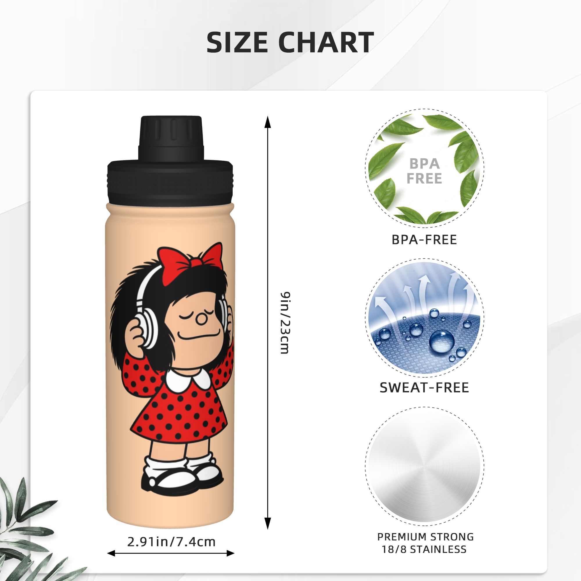 قارورة رياضية معزولة حرارياً م - مراجعة Sports Water Bottle Insulated وسعره