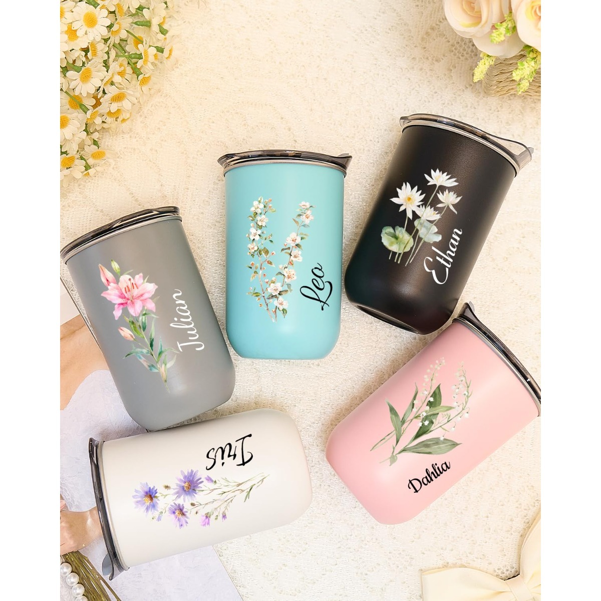 كوب سيارة معدني مخصص من الفولا - مراجعة Sports Water Bottle Insulated وسعره