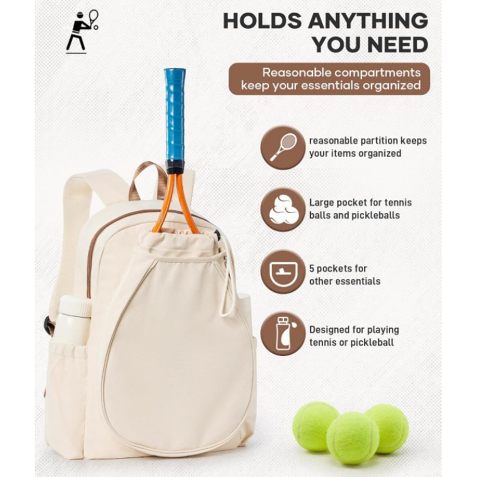 حقائب بيكلبول للرجال تتسع لـ 2 - مراجعة Tennis Racket وسعره