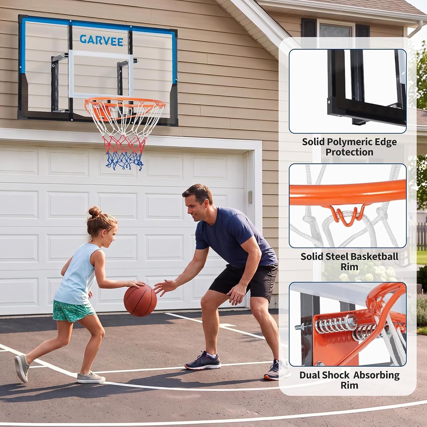 طقم كرة سلة مثبت على الحائط من - مراجعة Basketball Hoop وسعره