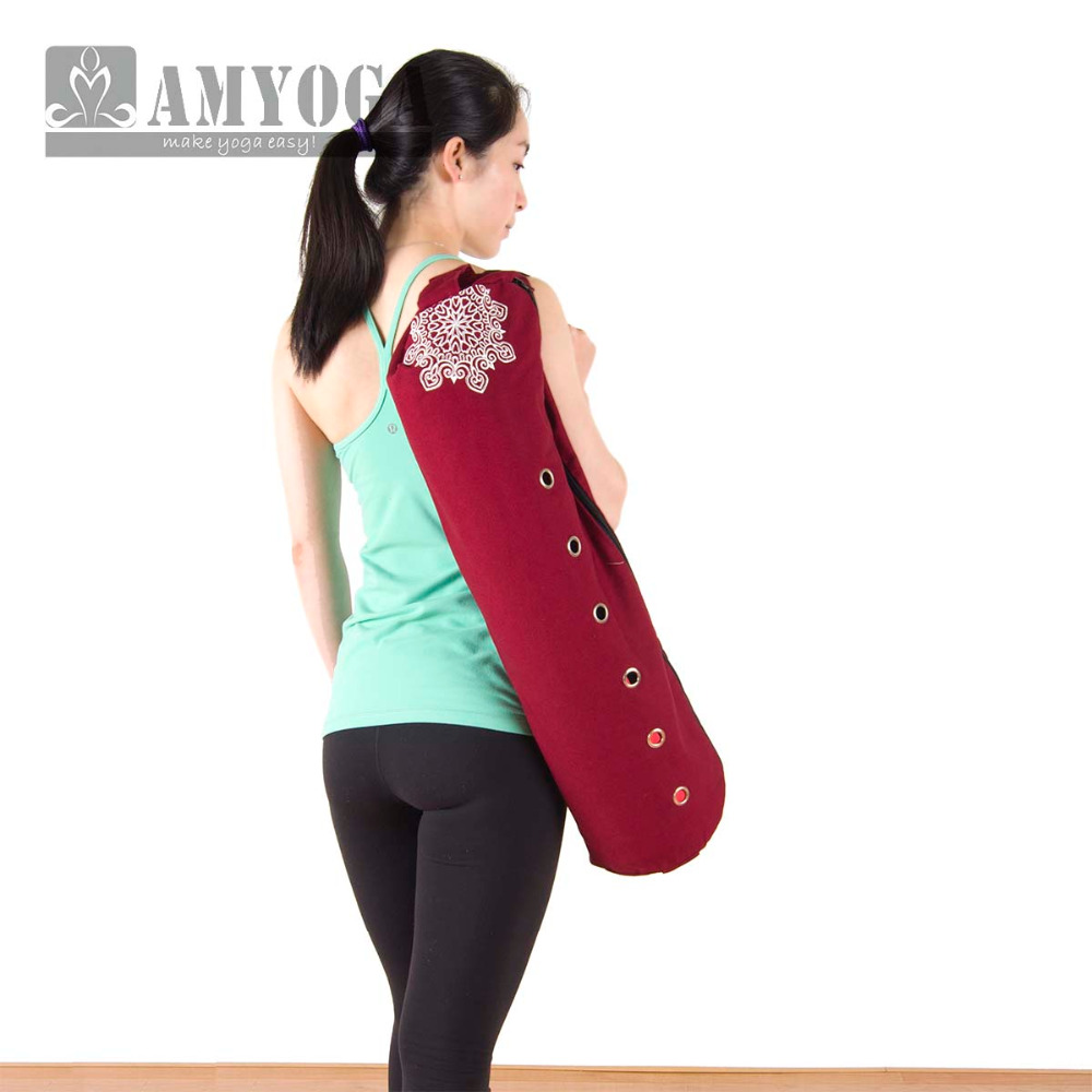 حقيبة يوغا قماشية بحزام كتف وا - مراجعة Yoga Mat وسعره