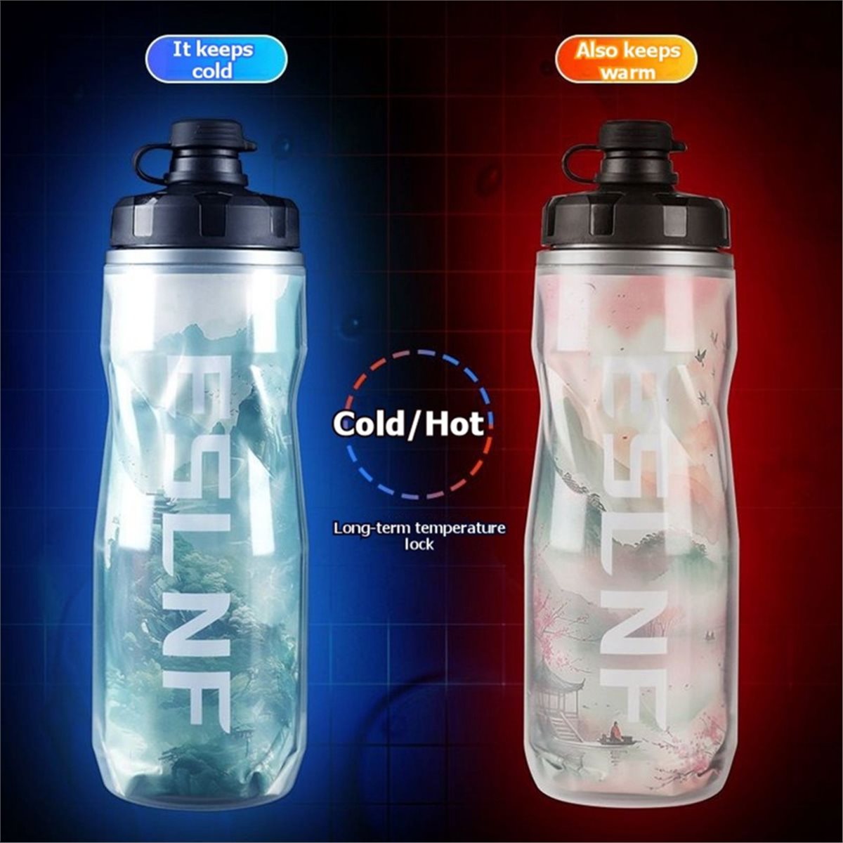 توصية      زجاجات مياه معزولة  - مراجعة Sports Water Bottle Insulated وسعره