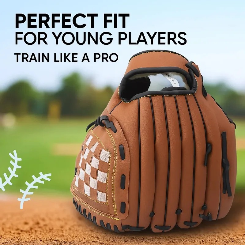 قفاز بيسبول للرياضات الخارجية، - مراجعة Sports Equipment 5 Years Old وسعره