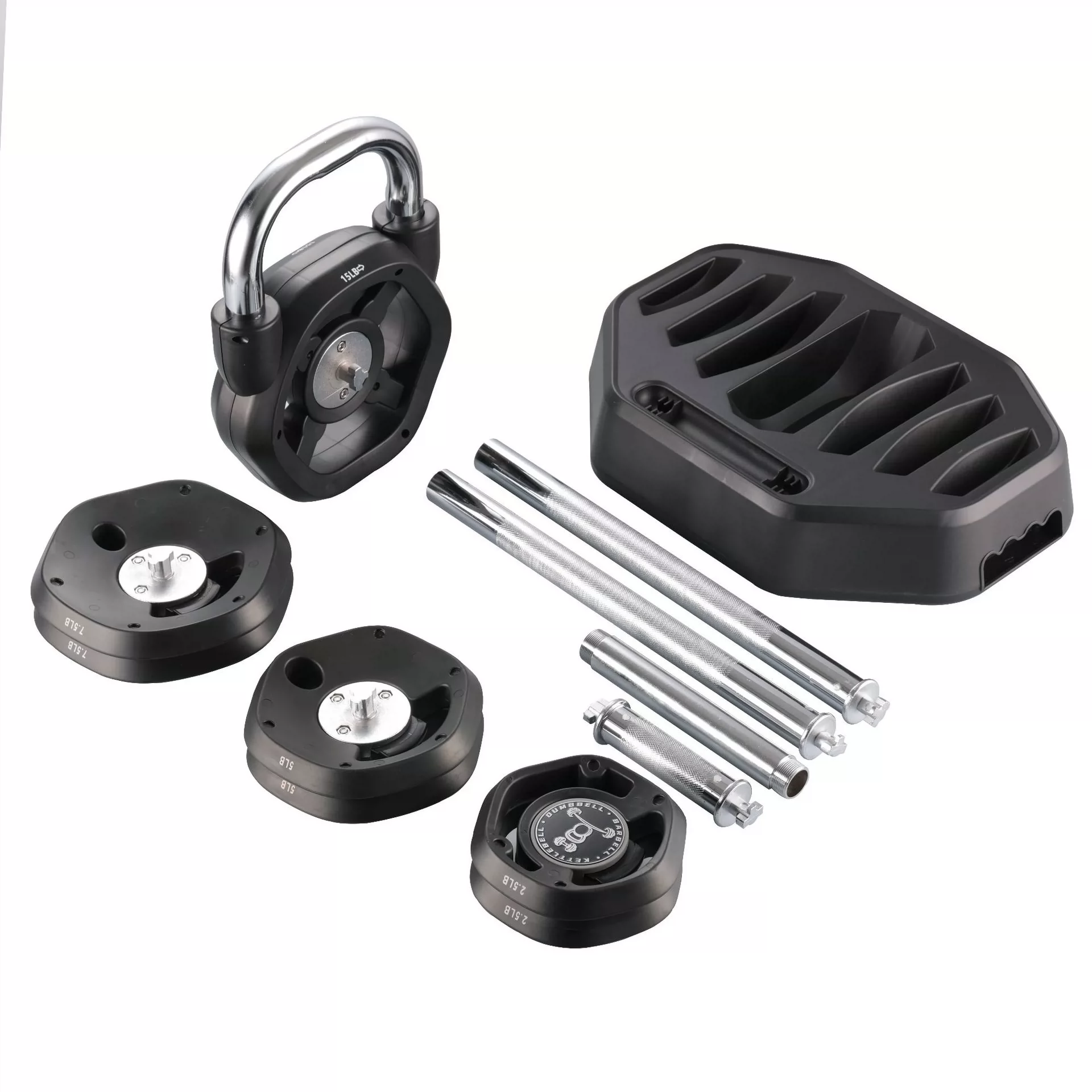 مجموعة أوزان رياضية منزلية قاب - مراجعة Dumbbell Set وسعره