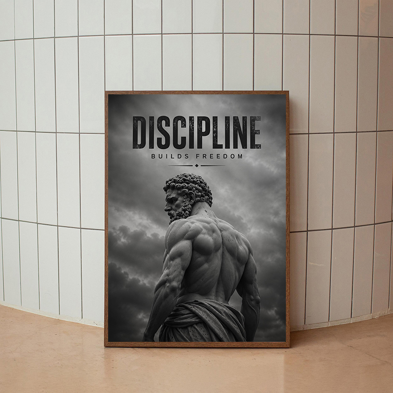 ملصق تحفيزي حديث للياقة البدني - مراجعة Sports Equipment Poster وسعره